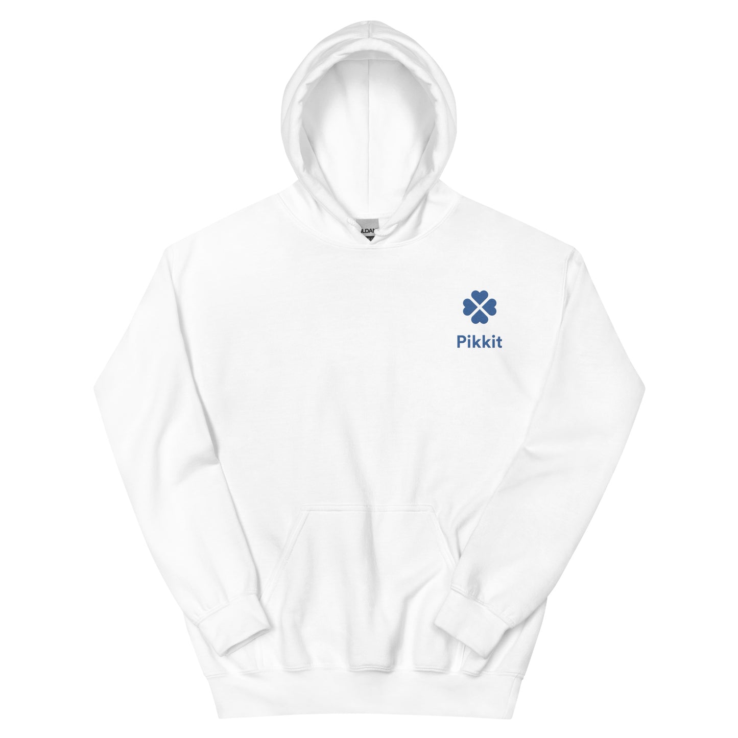 Embroidered Hoodie (Blue Logo)